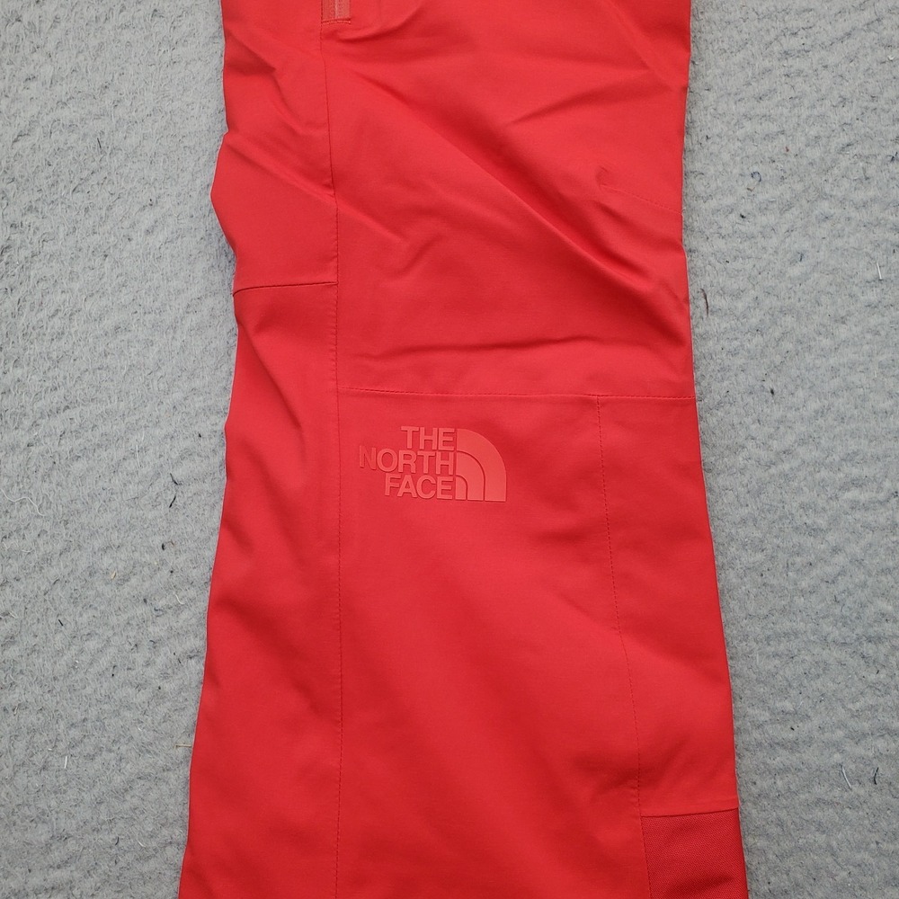 The North Face Lenado Ski Snow Pants Womens Large Red Slim Fit Ankle Zip Outdoor - Picture 13 of 13